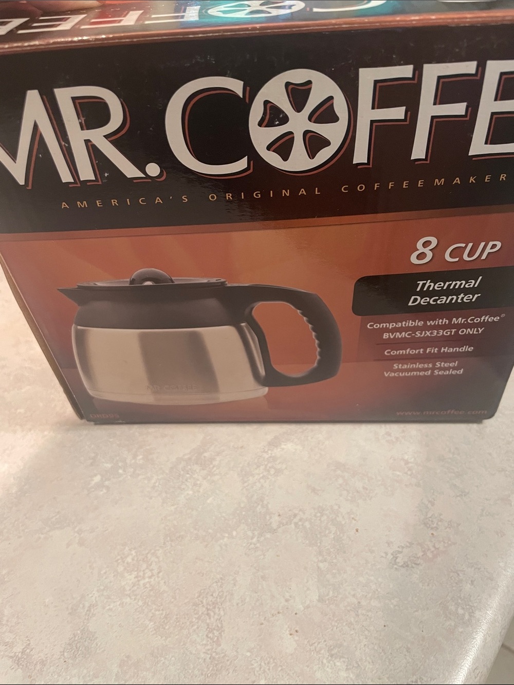 Mr. Coffee 8-Cup Thermal Decanter Stainless Steel
